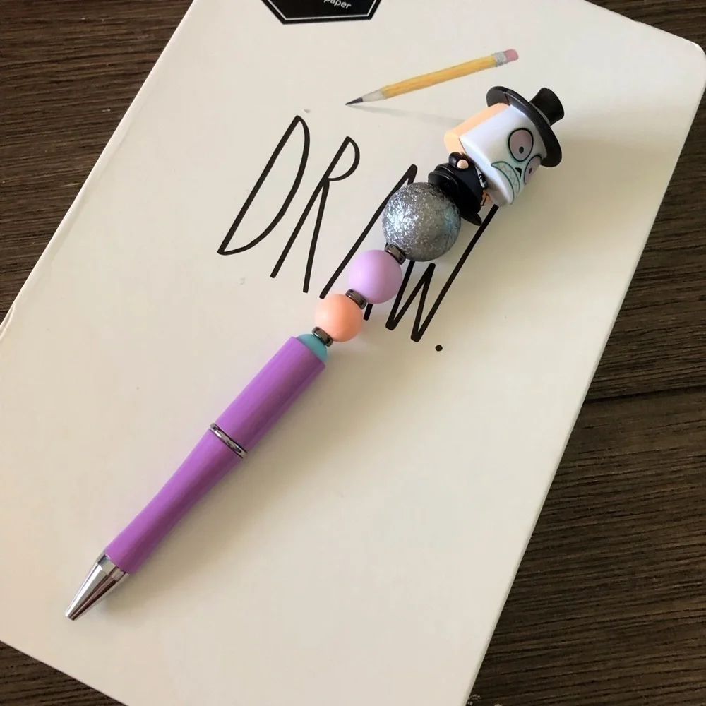 Disney Doorables: Nightmare Before Christmas: Mayor handmade beaded pen